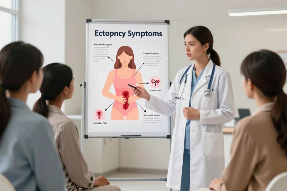 Ciąża pozamaciczna – objawy