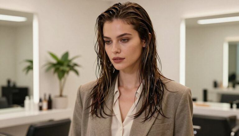 Jak zrobić efekt mokrych włosów